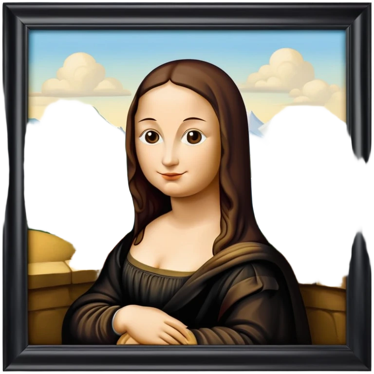  SPAM meat mona lisa renaissance landscape emoji
