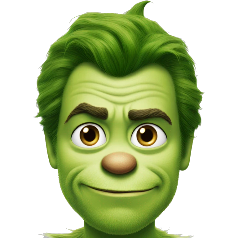 henry cavill as grinch emoji