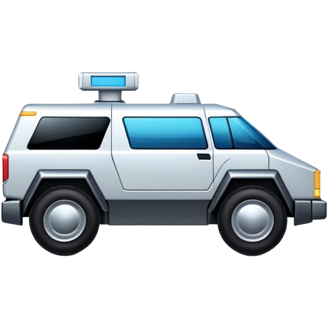 A cybertruck emoji emoji