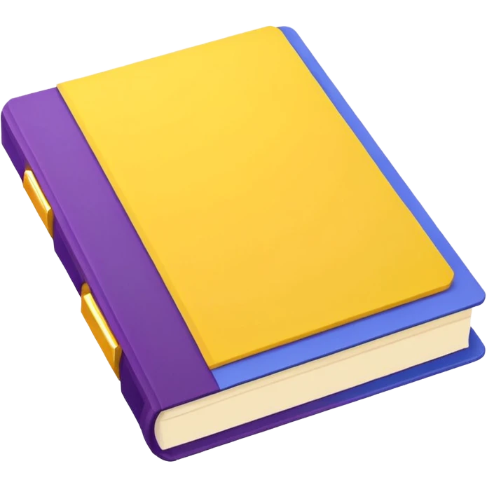 low poly JOB BOOK emoji