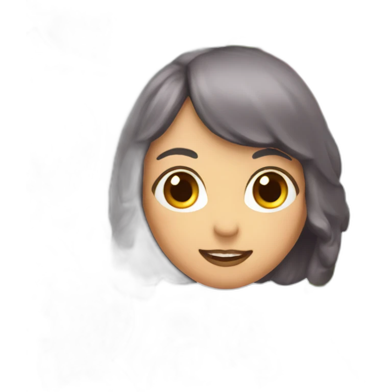 Une fraise de couleur rose emoji