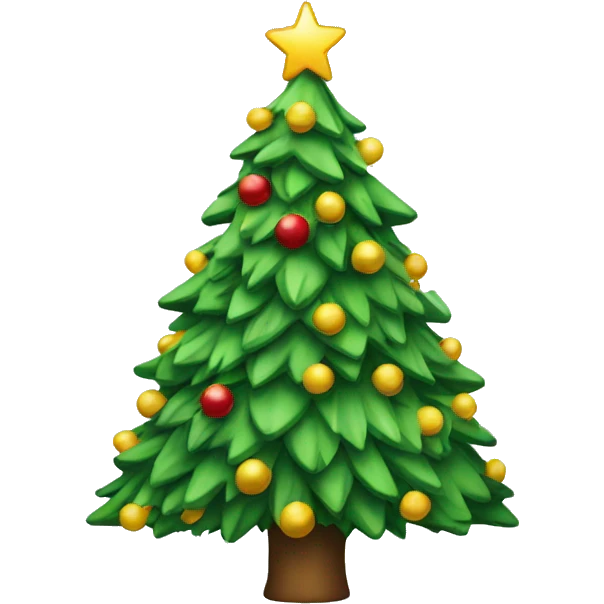 christmas tree emoji