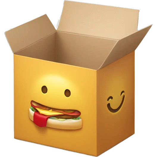 mcdonald box emoji