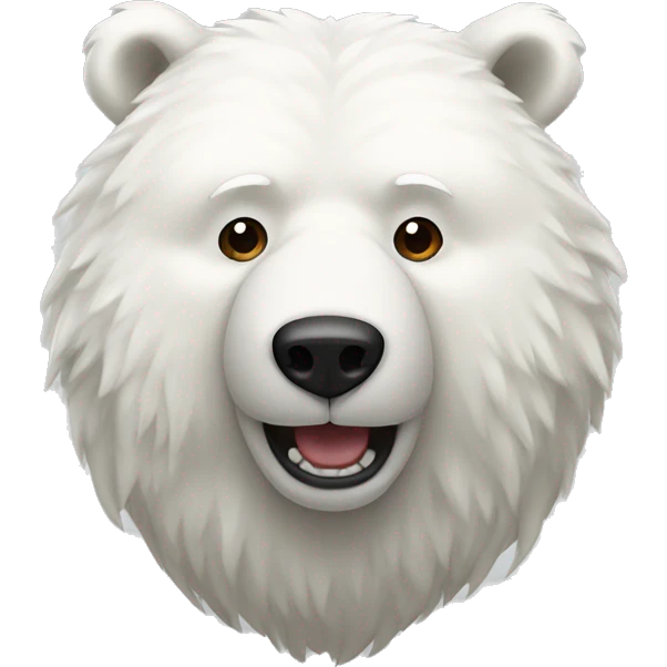 White bear emoji