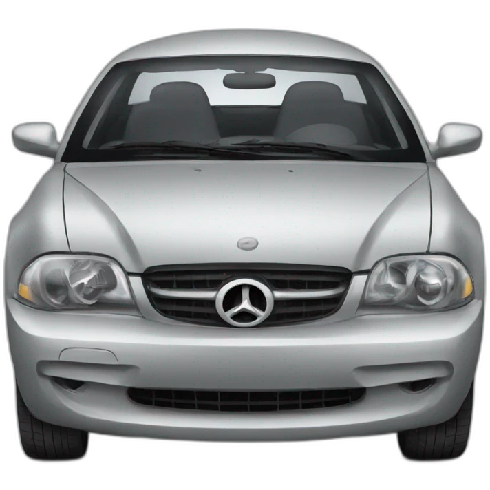 Coche gris emoji