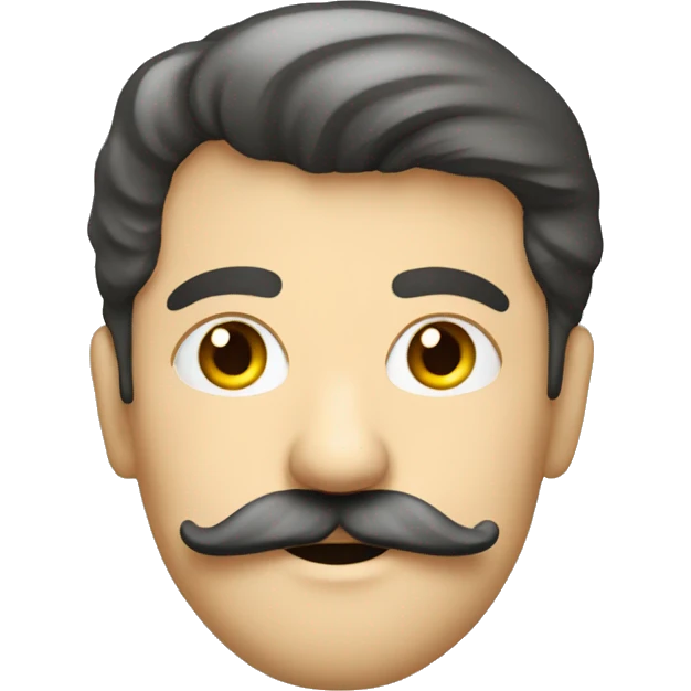 Galina com bigode  emoji