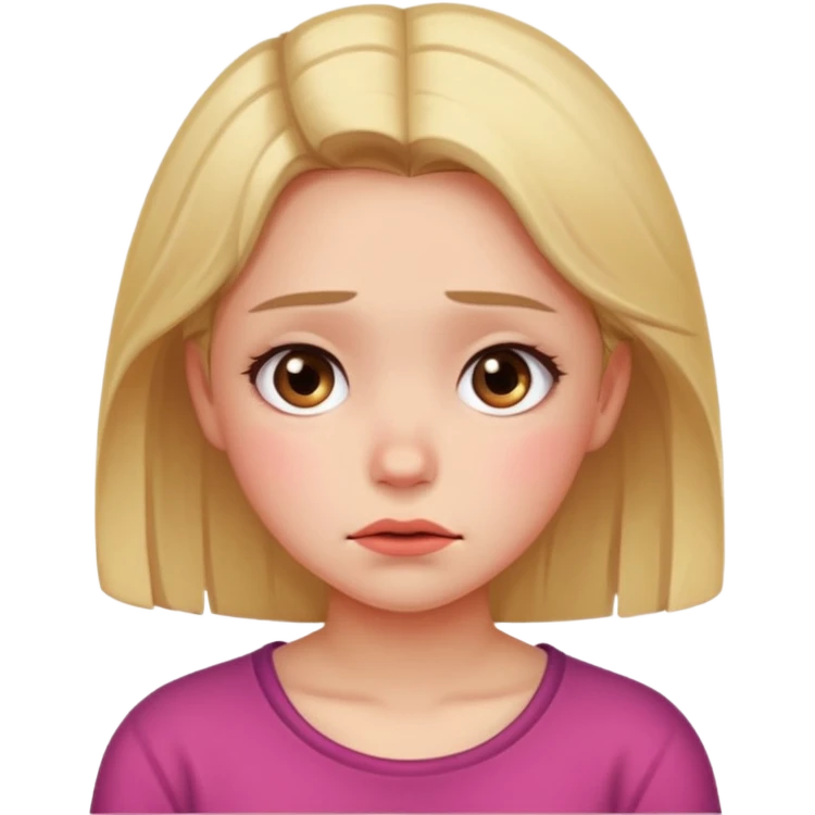 Girl embarrassed  emoji