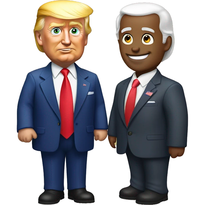 joe biden love donald trump emoji