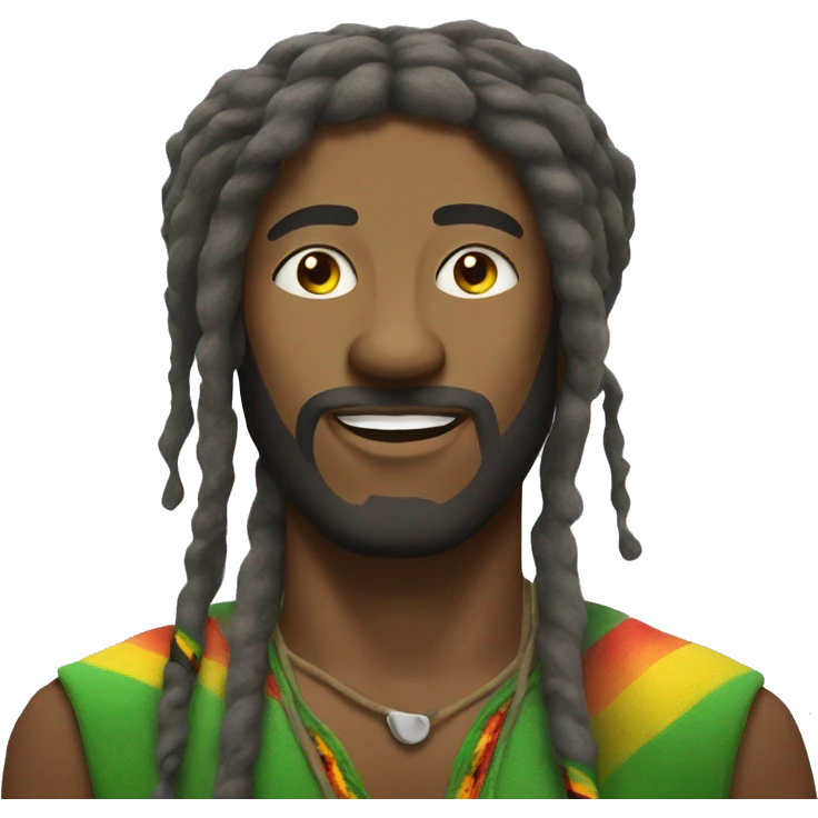 Rasta man  emoji