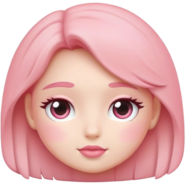 Blush in pink  emoji