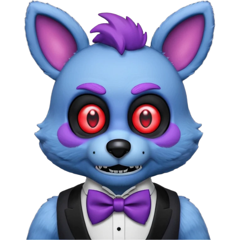 Bonnie(blue) from the Five Nights At Freddy's movie emoji