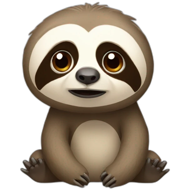 Confused-Sloth emoji