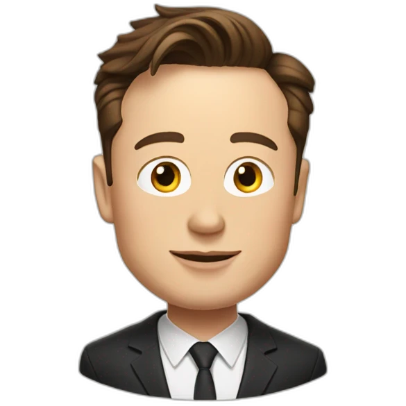 Elon Musk emoji