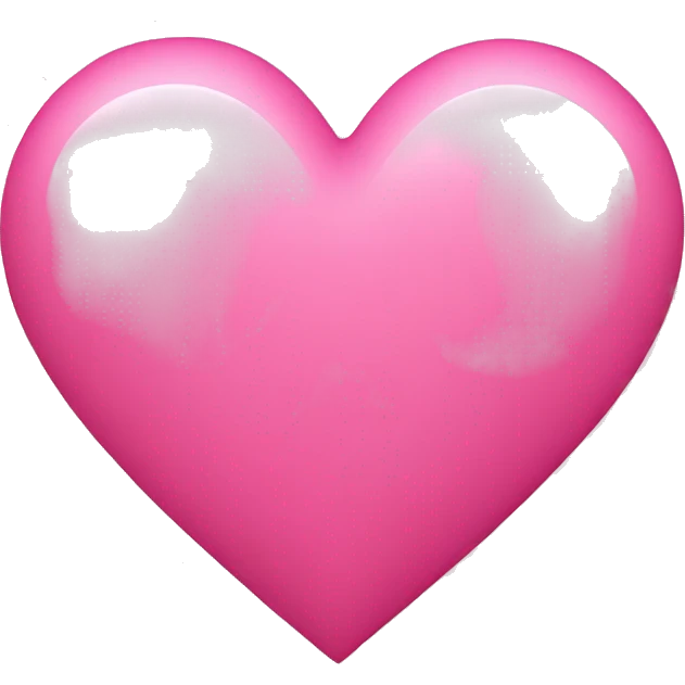 Pink heart emoji