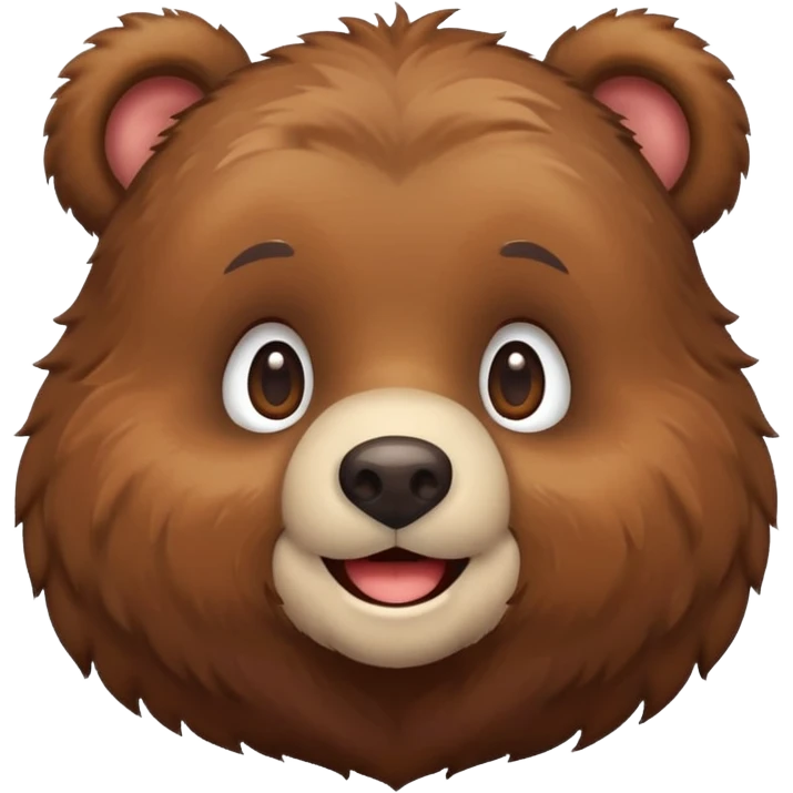 cute bear emoji