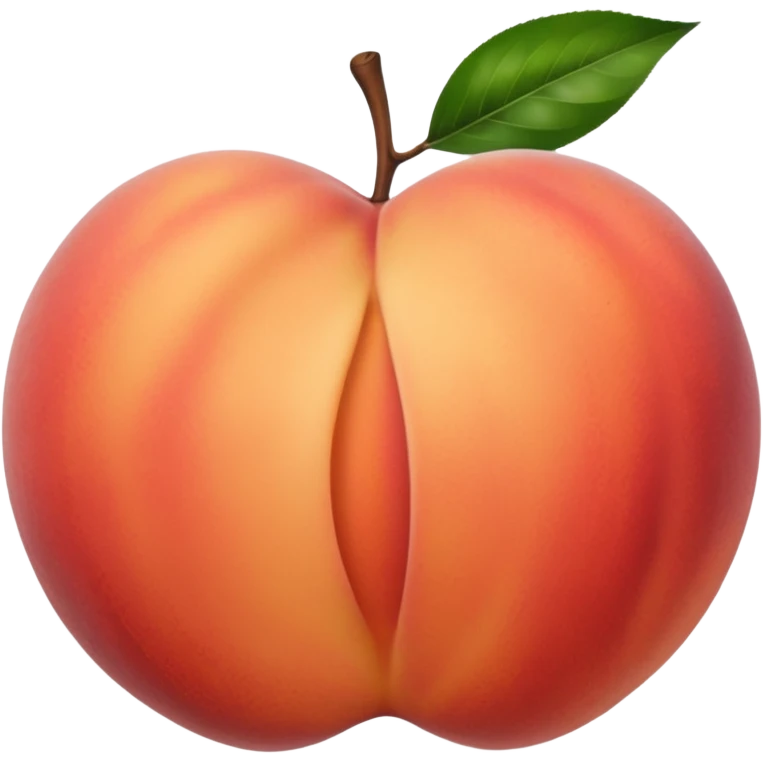 hands drawn on a peach emoji