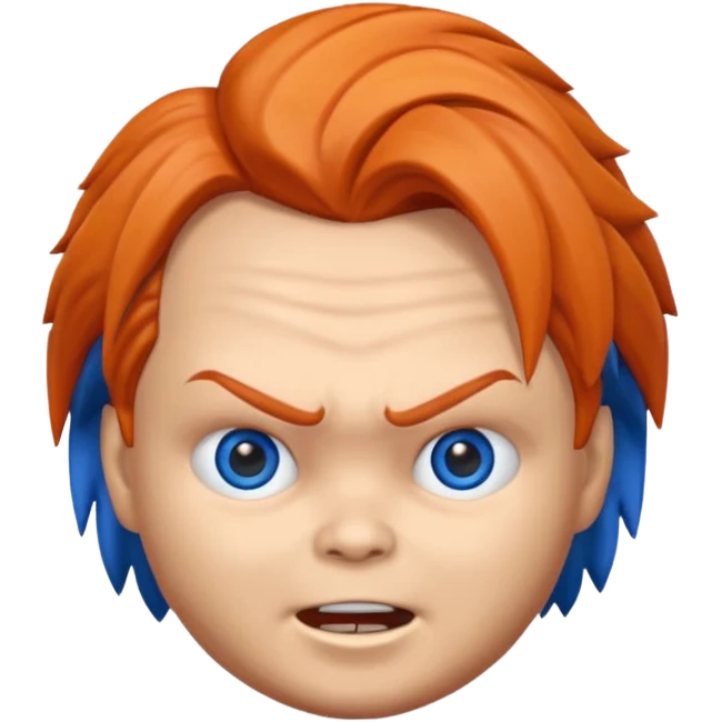 Un emojin de chuky emoji