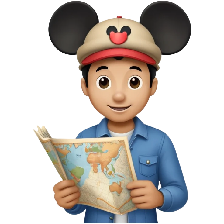 Dog man going to Disney  emoji