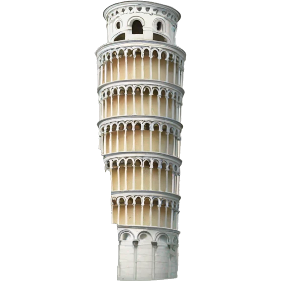 Pisa tower emoji