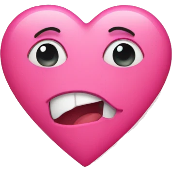 Pink heart emoji