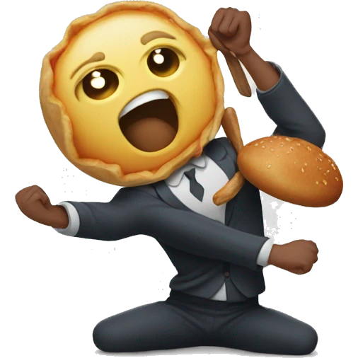Jack tussle stealing food emoji