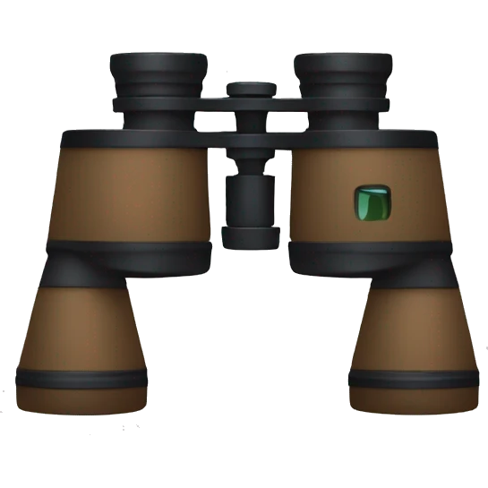 binoculars emoji