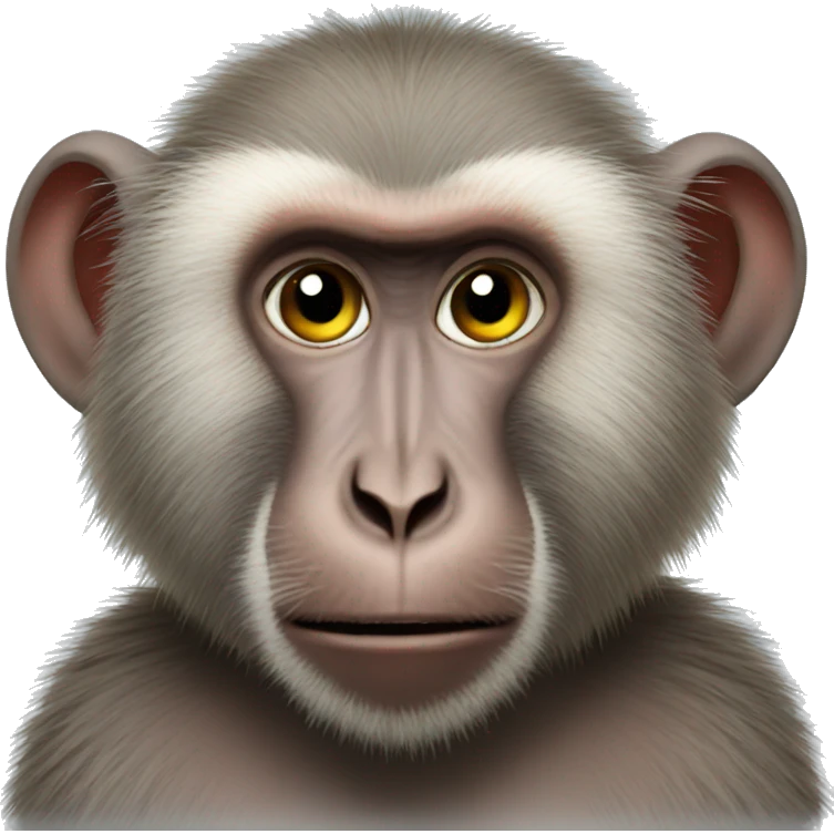 Baboon emoji