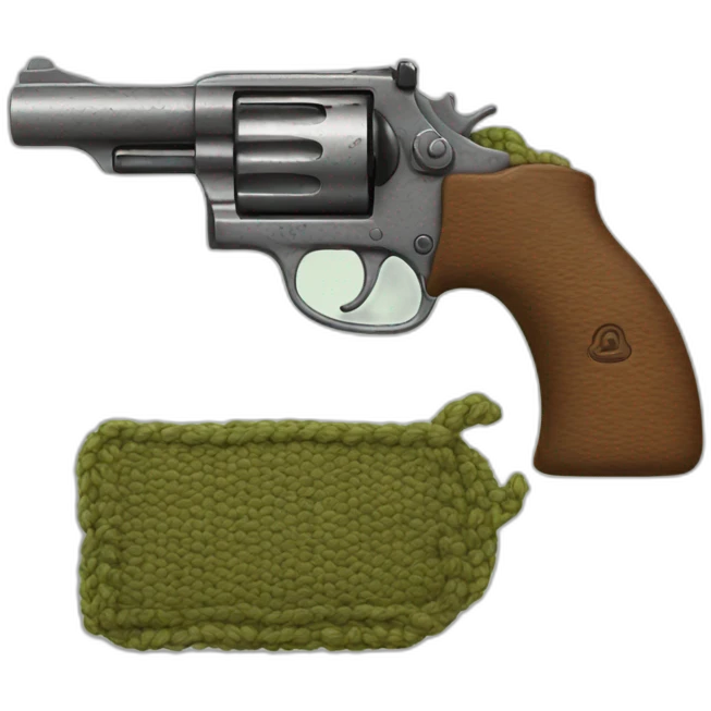 Gun stitch emoji