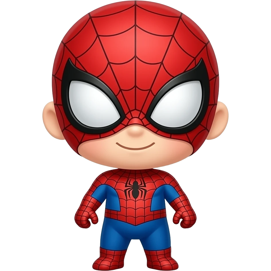 spiderman cute chibi emoji