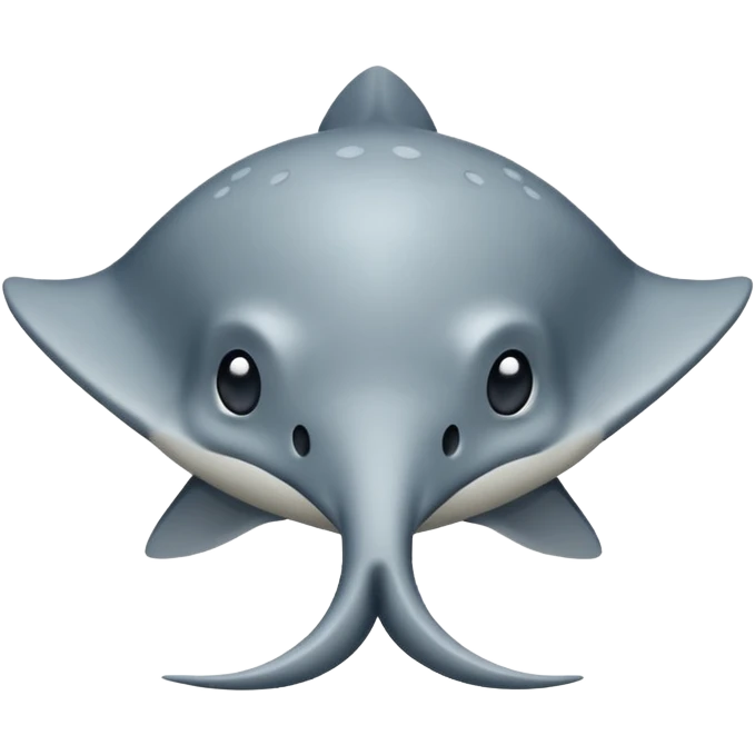 Tiny stingray  emoji