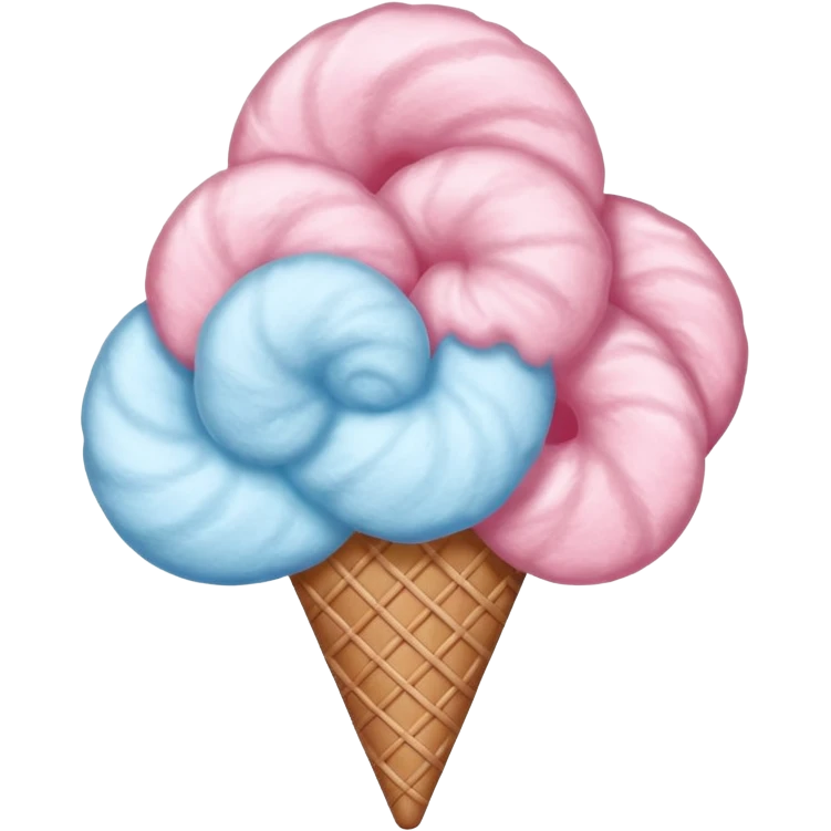 cotton candy emoji