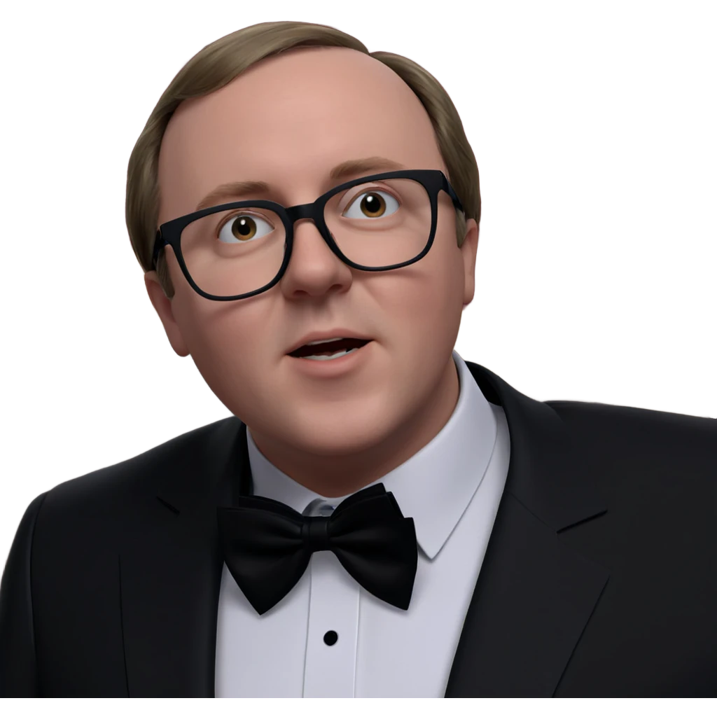 dapper boy with bowtie emoji