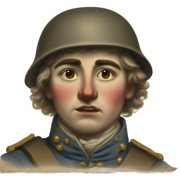 wounded British soldier 19th century emoji