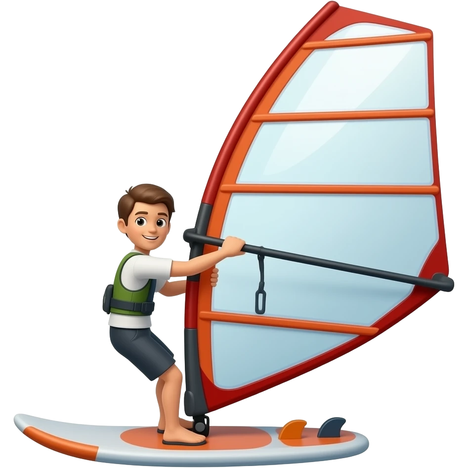 windsurfing emoji