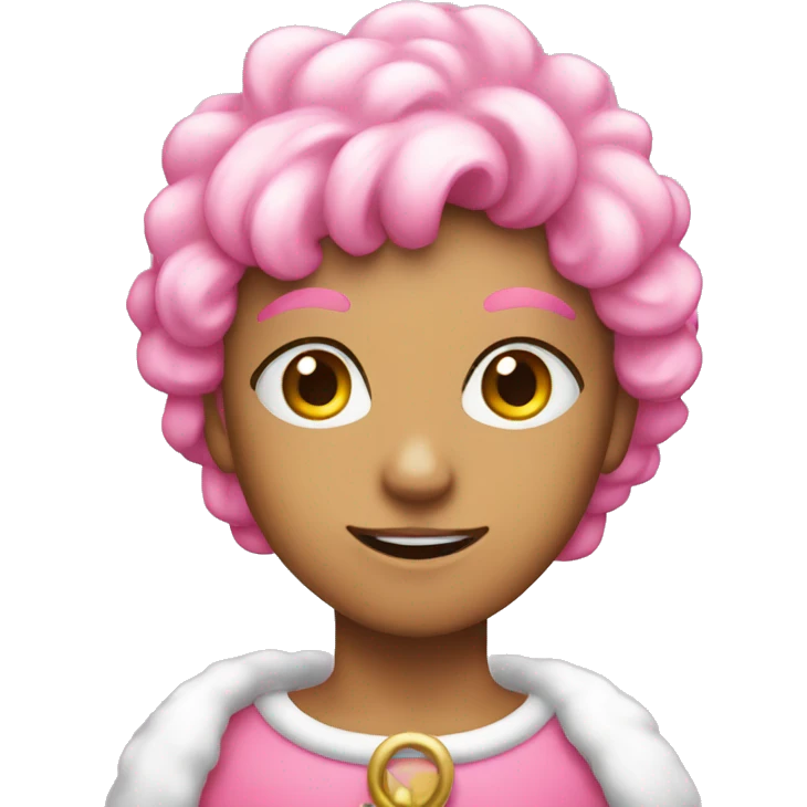 Pink crismas emoji