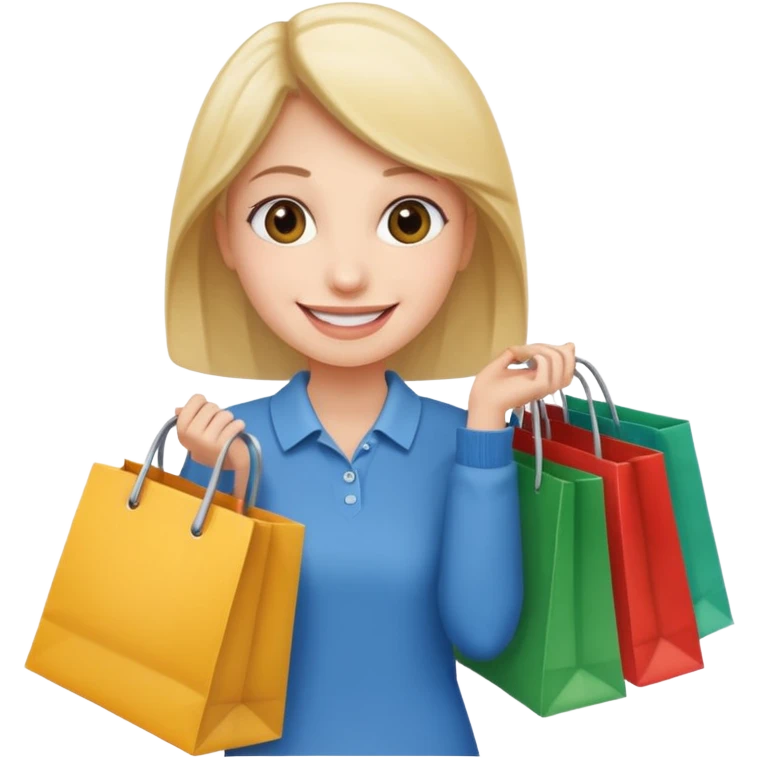 shopping emoji