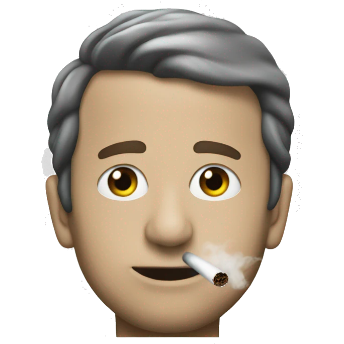 Macron smoke emoji