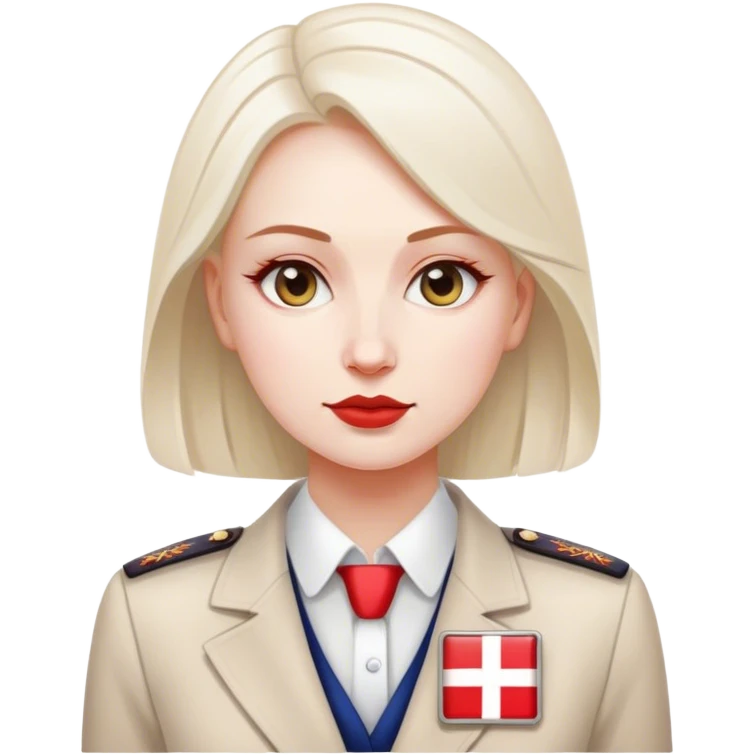 patriot polish european woman simple patriot politician modern fascist poland traditional emoji