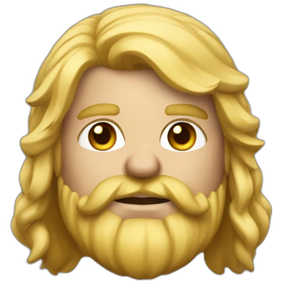 blonde dwarf warrior emoji