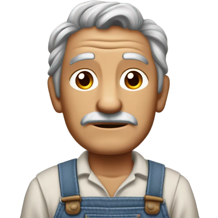an old farmer emoji