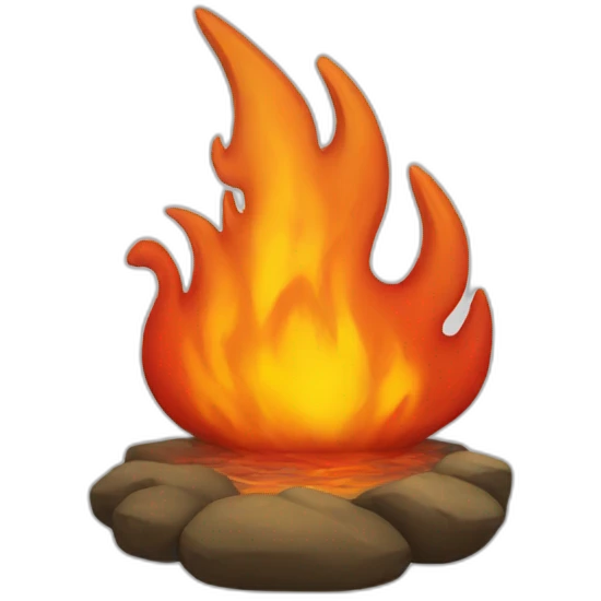 fire water emoji