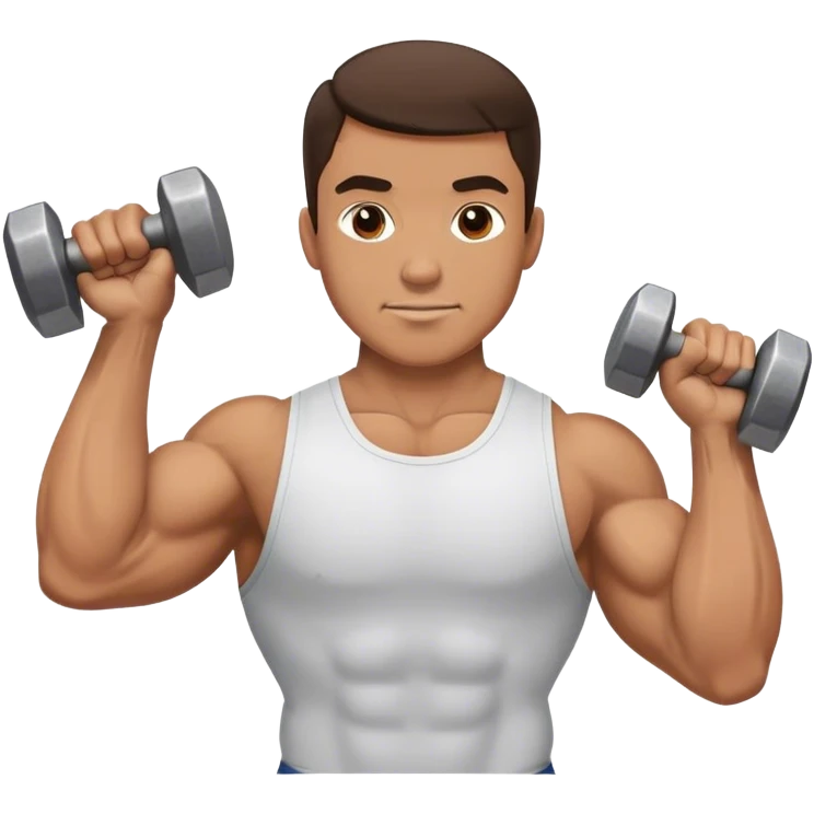 man hammer curl lift emoji