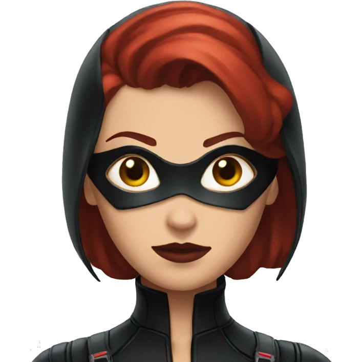 black widow marvel emoji