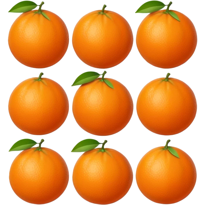 Orange emoji