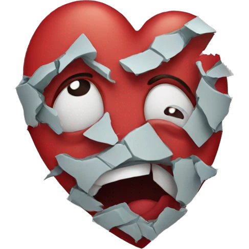 broken heart emoji