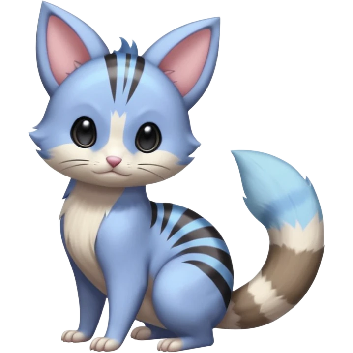 Dewott-Purrloin-Furret-fusion emoji