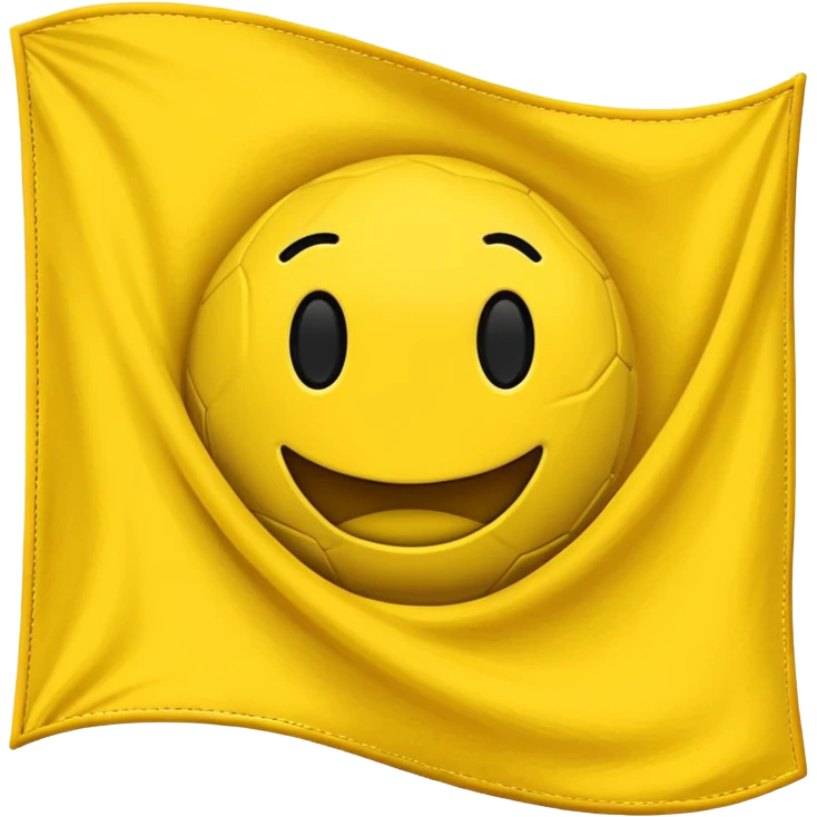 Эмодзи с изображением футбольного флажки emoji
