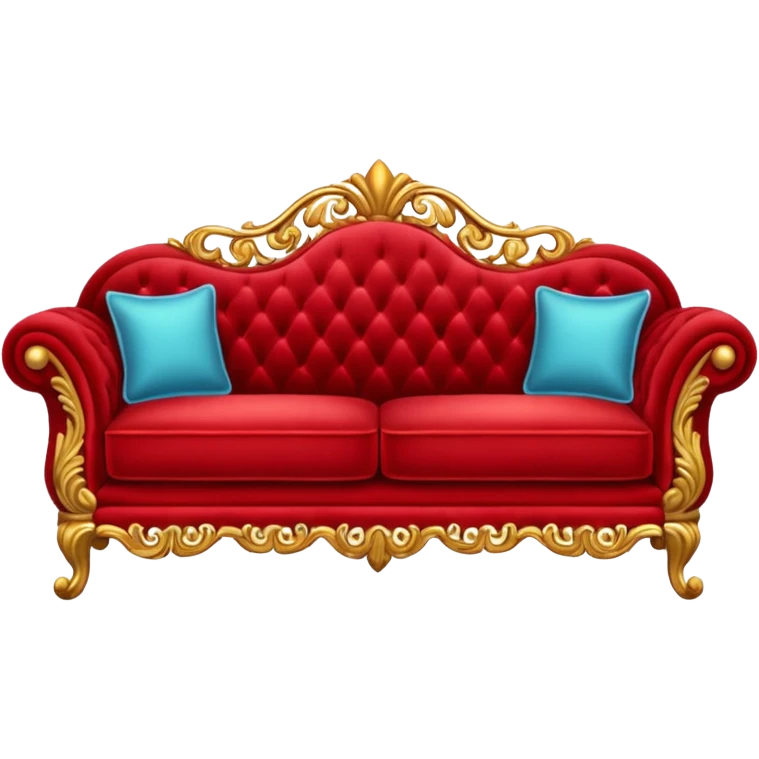 party sofa emoji