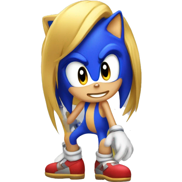 sonic girl emoji