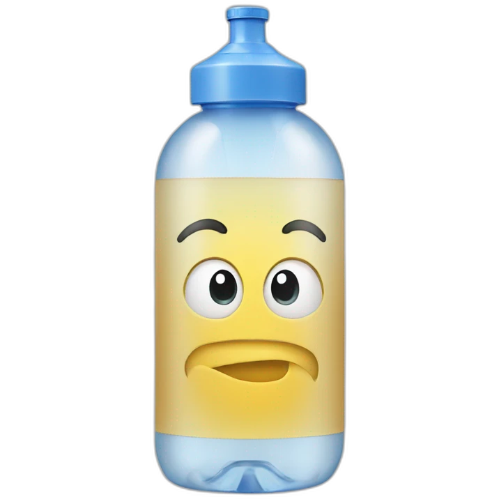 Water bottle emoji